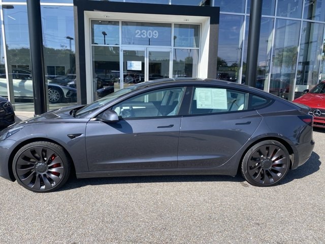 Used 2022 Tesla Model 3 Performance with VIN 5YJ3E1EC0NF156359 for sale in Dothan, AL