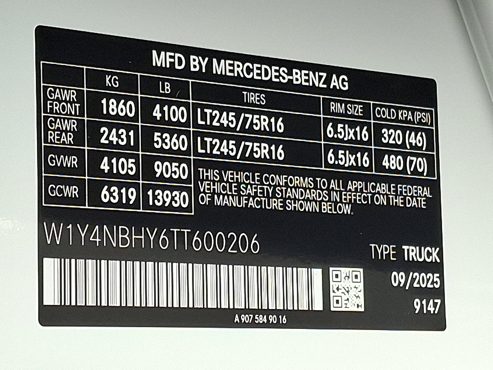 2026 Mercedes-Benz Sprinter Cargo Van Base - Photo 20