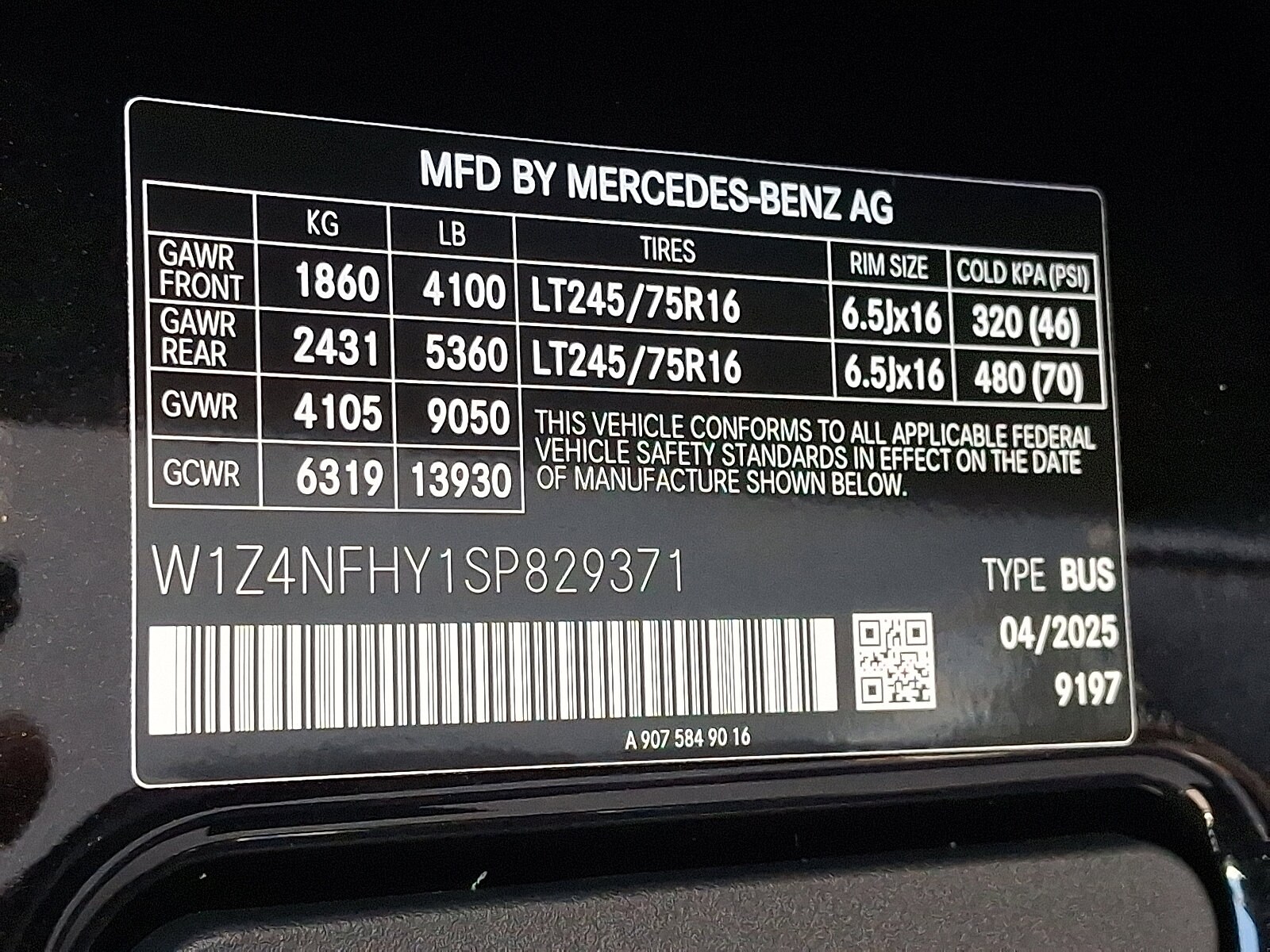 2025 Mercedes-Benz Sprinter Passenger Van Base - Photo 19