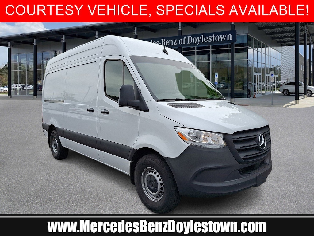 New 2025 Mercedes-Benz Sprinter 2500 Standard Roof 4-Cyl Diesel HO Full-size Cargo Van