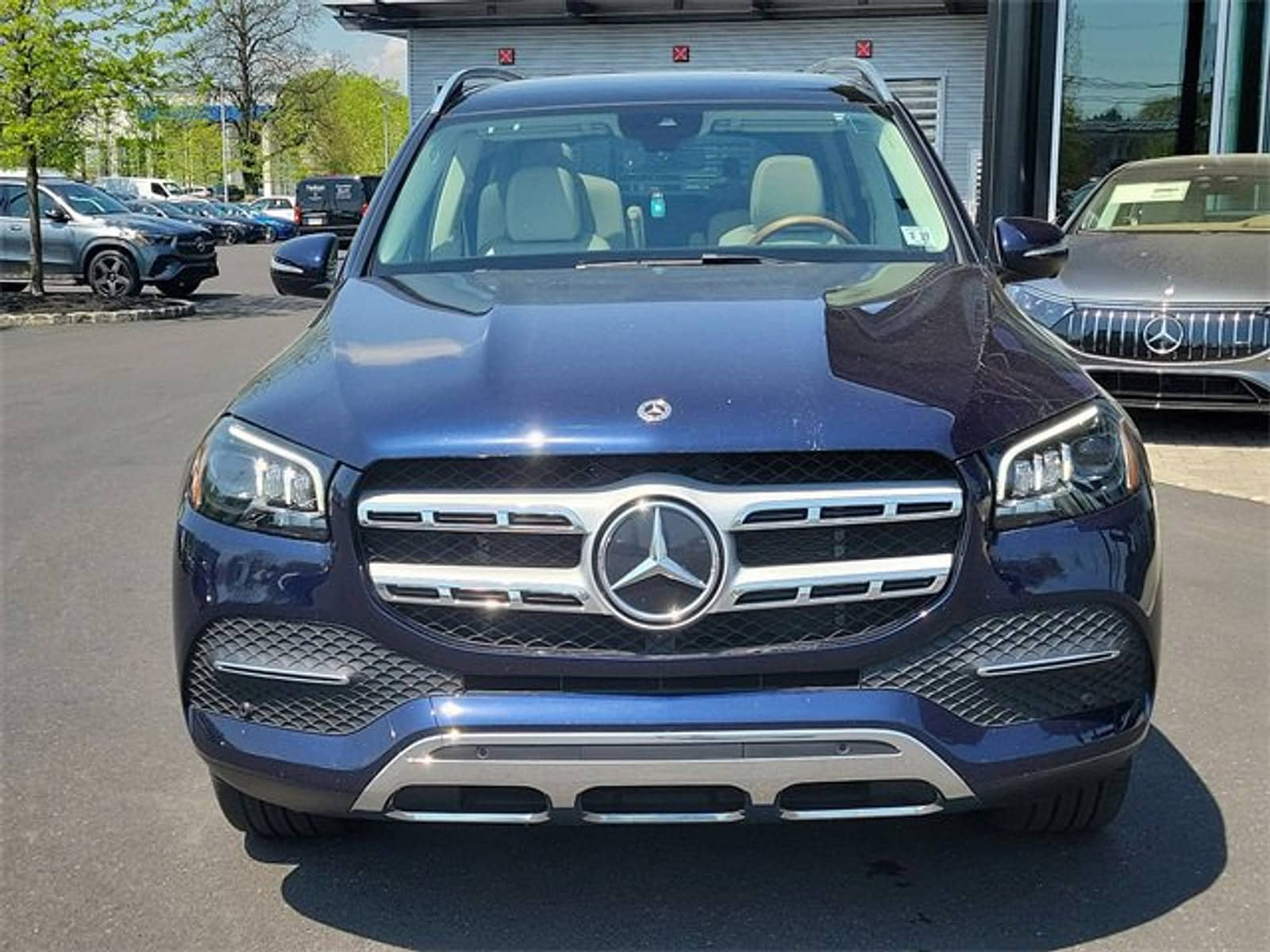 Certified 2022 Mercedes-Benz GLS GLS450 with VIN 4JGFF5KE2NA716121 for sale in Doylestown, PA