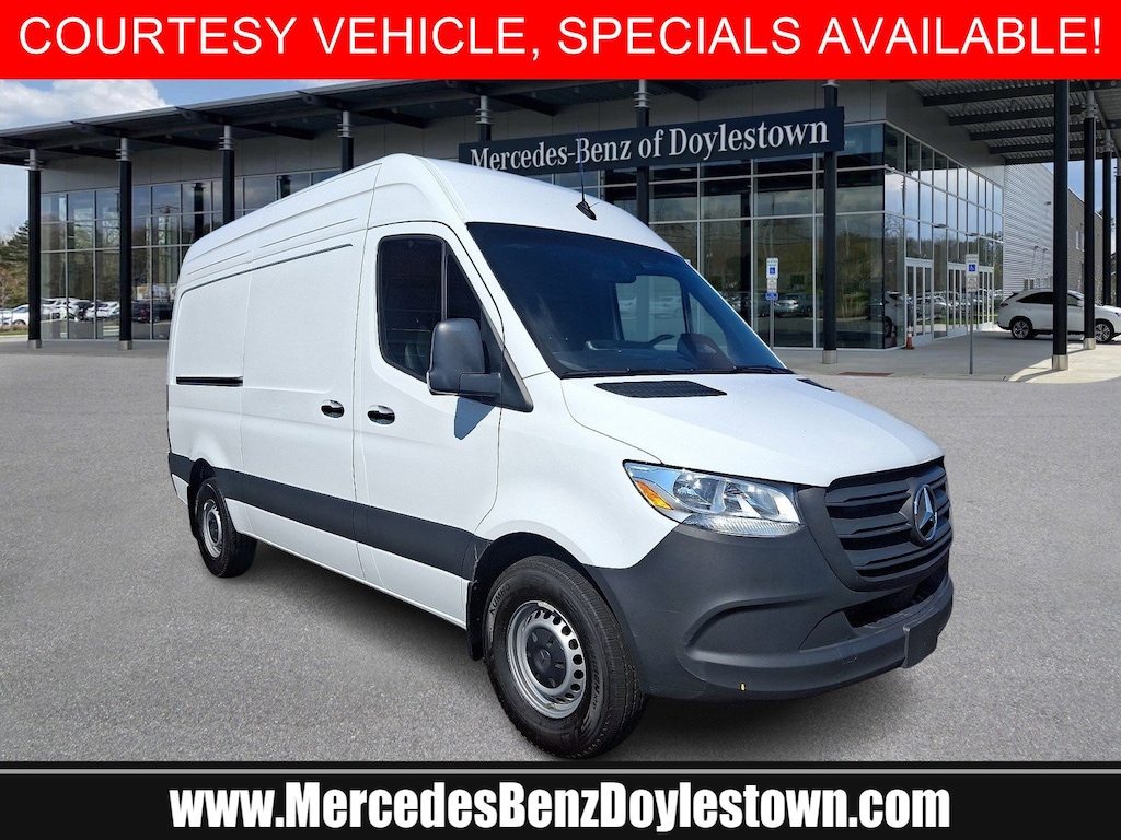 New 2025 Mercedes-Benz Sprinter 2500 Standard Roof 4-Cyl Diesel HO Full-size Cargo Van