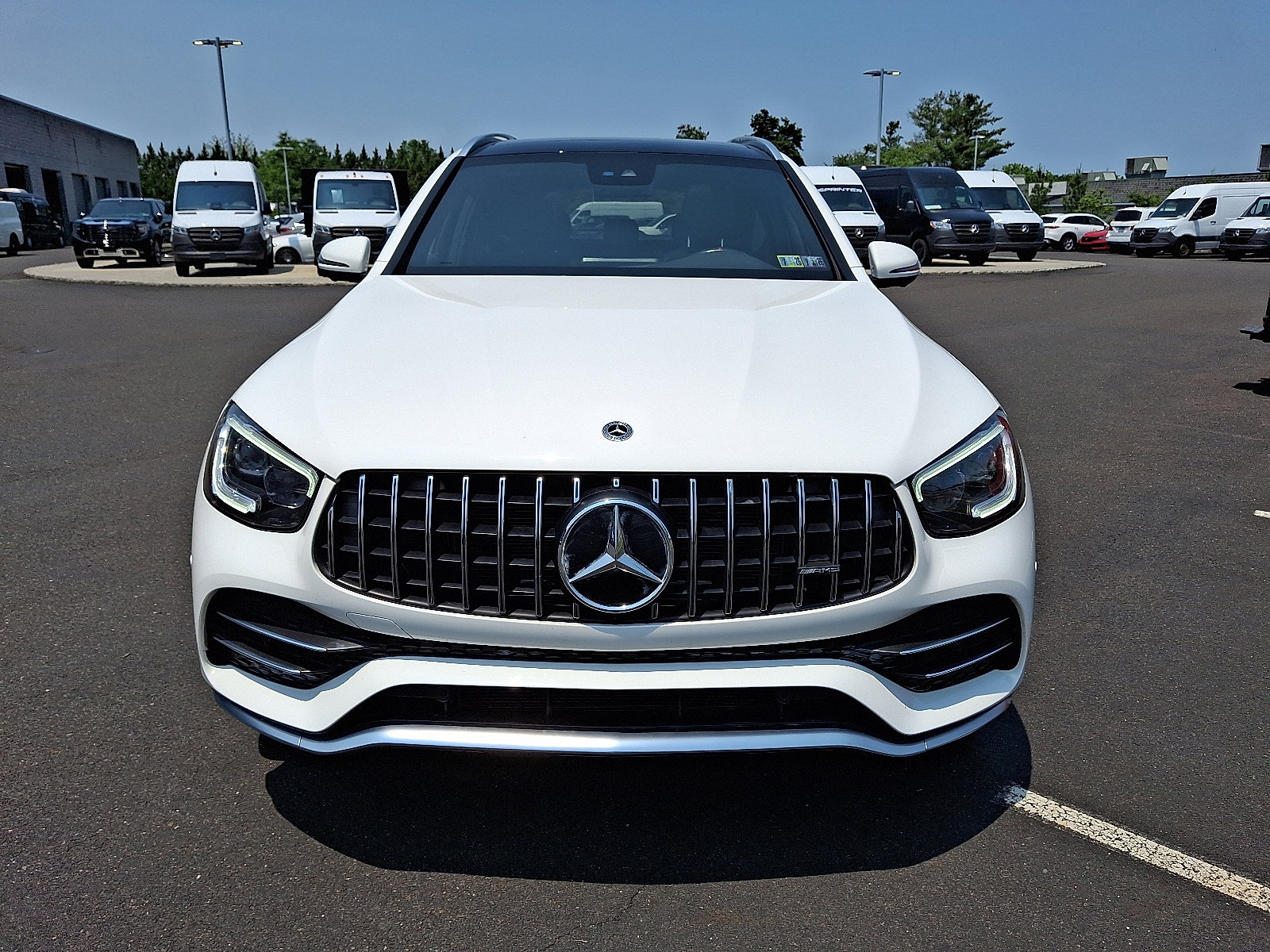Certified 2021 Mercedes-Benz GLC AMG GLC43 with VIN W1N0G6EB3MV316843 for sale in Doylestown, PA