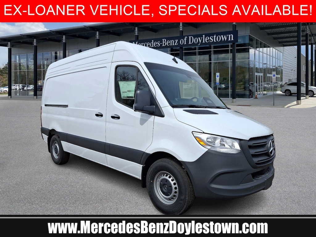 New 2025 Mercedes-Benz Sprinter 2500 Standard Roof 4-Cyl Diesel HO Full-size Cargo Van