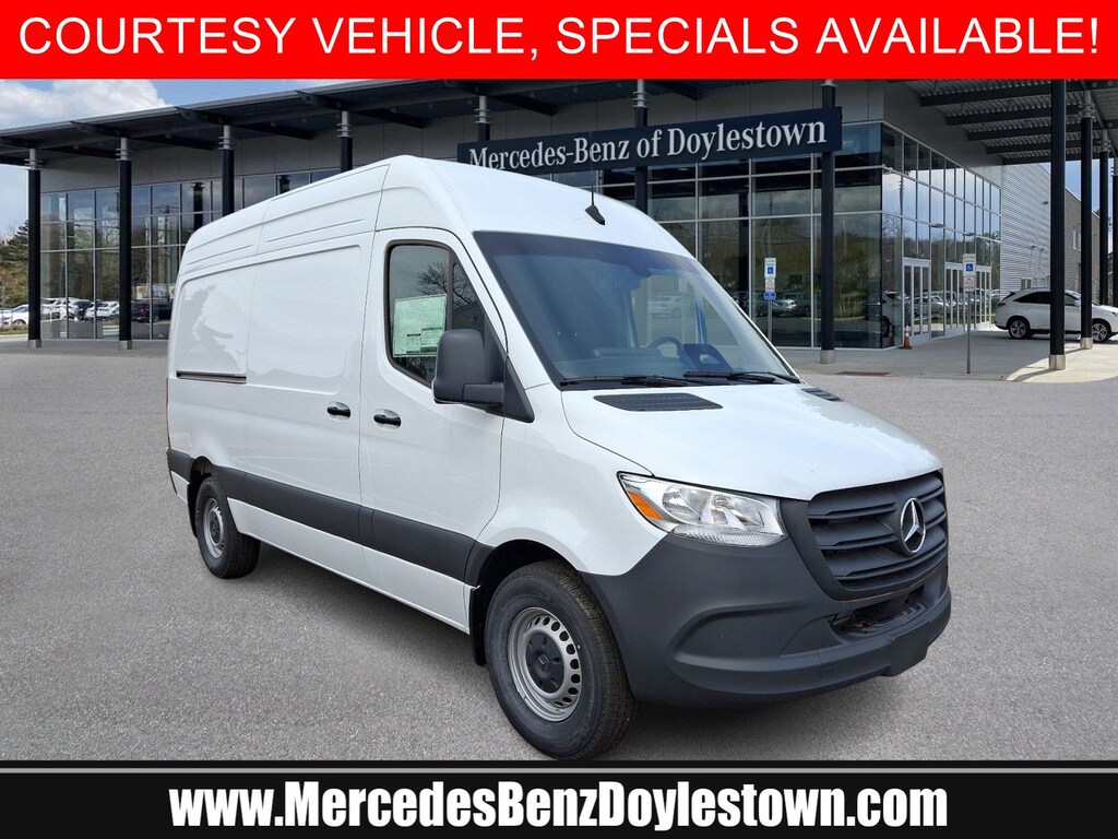 New 2025 Mercedes-Benz Sprinter 2500 Standard Roof 4-Cyl Diesel Full-size Cargo Van