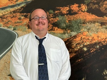 Staff member Brian Dessereau from 2ad81c8f2db0