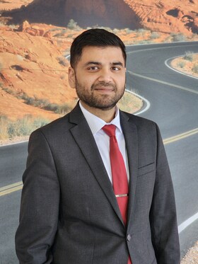 Staff member Sunny Handa from 60f6a28fe65c