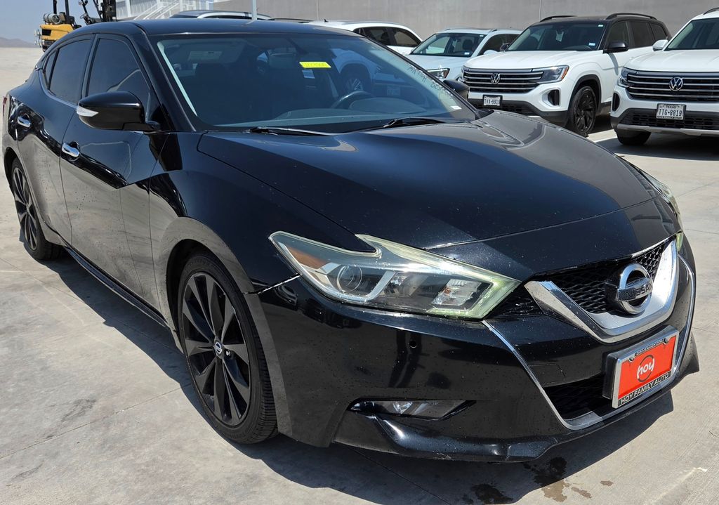 Used 2017 Nissan Maxima SR with VIN 1N4AA6AP4HC393758 for sale in El Paso, TX