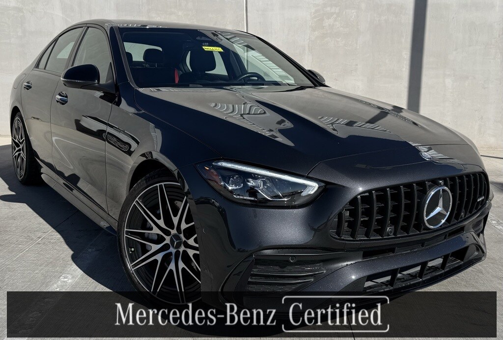 Certified 2024 Mercedes-Benz C-Class C 43 AMG® Sedan