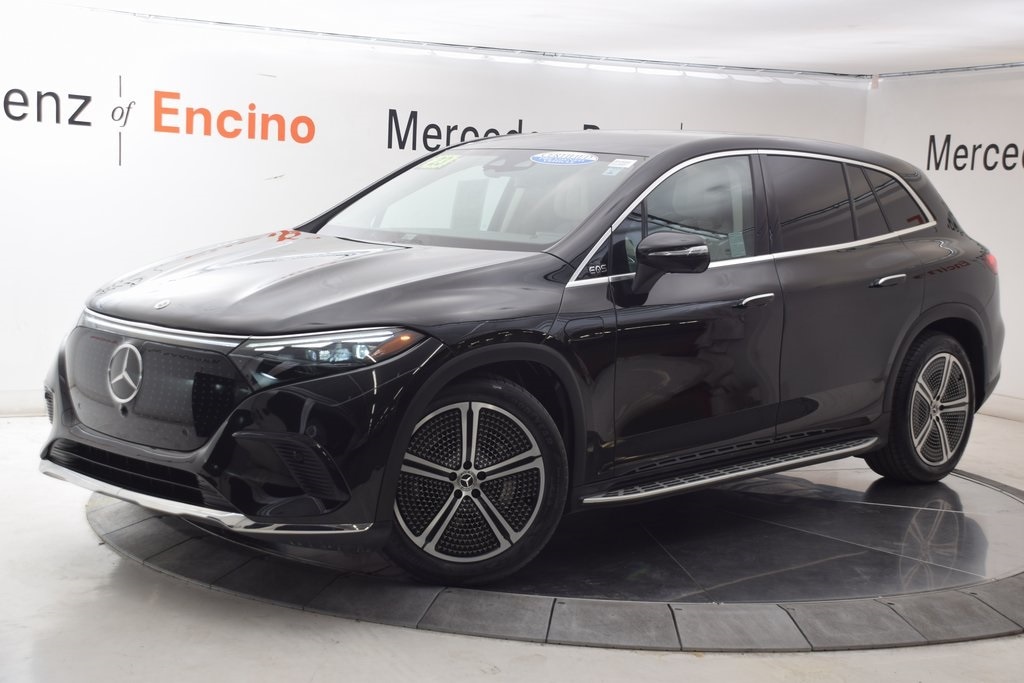 Certified 2023 Mercedes-Benz EQS SUV Base with VIN 4JGDM2EB0PA027291 for sale in Los Angeles, CA