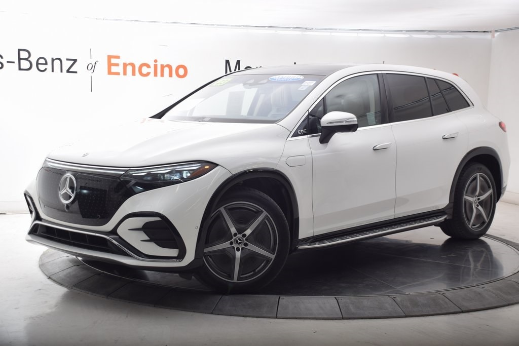Certified 2023 Mercedes-Benz EQS SUV Base with VIN 4JGDM2EB7PA026803 for sale in Los Angeles, CA