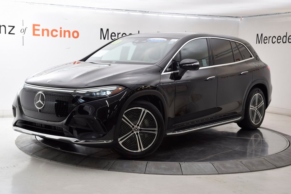 Certified 2023 Mercedes-Benz EQS SUV Base with VIN 4JGDM2EB2PA028779 for sale in Los Angeles, CA