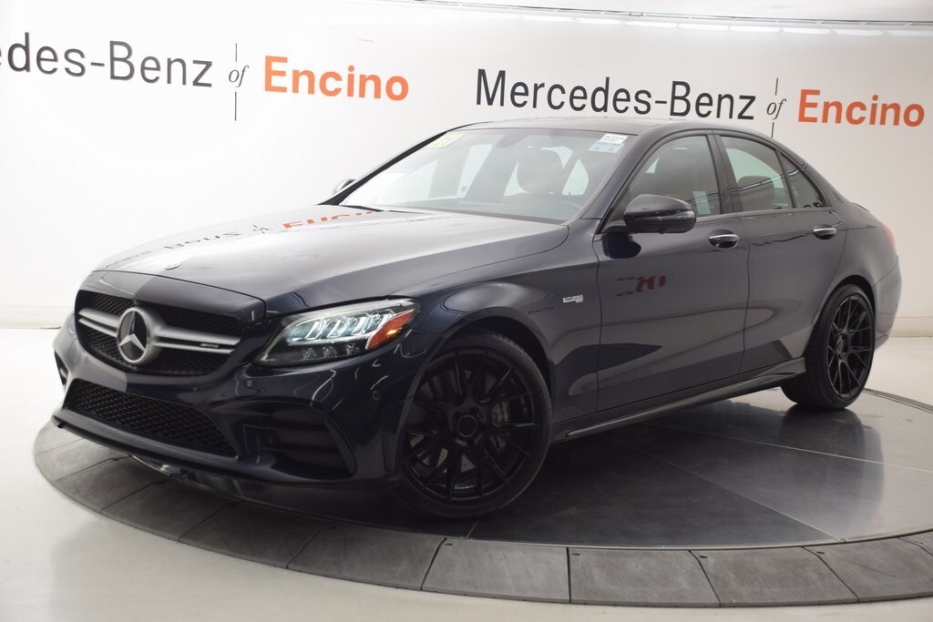 Used 2021 Mercedes-Benz C-Class Sedan AMG C43 with VIN W1KWF6EB7MR603976 for sale in Encino, CA