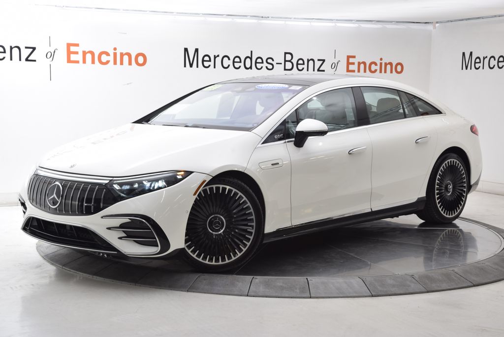 Certified 2022 Mercedes-Benz EQS AMG EQS 53 with VIN W1KCG5FB0NA009951 for sale in Los Angeles, CA