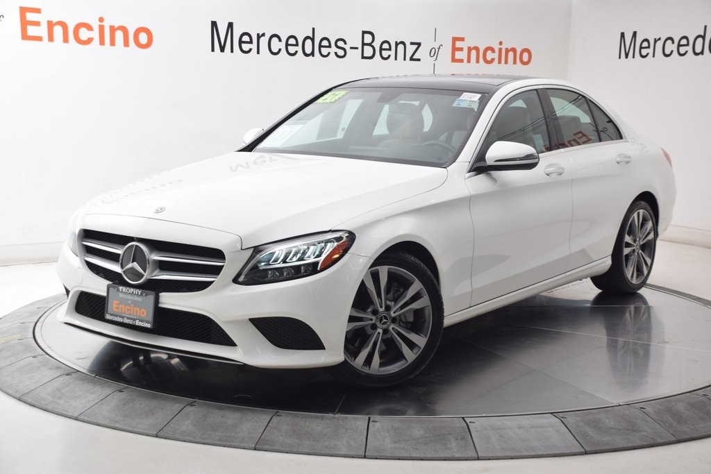 Used 2021 Mercedes-Benz C-Class Sedan C300 with VIN W1KWF8DB2MR607561 for sale in Encino, CA