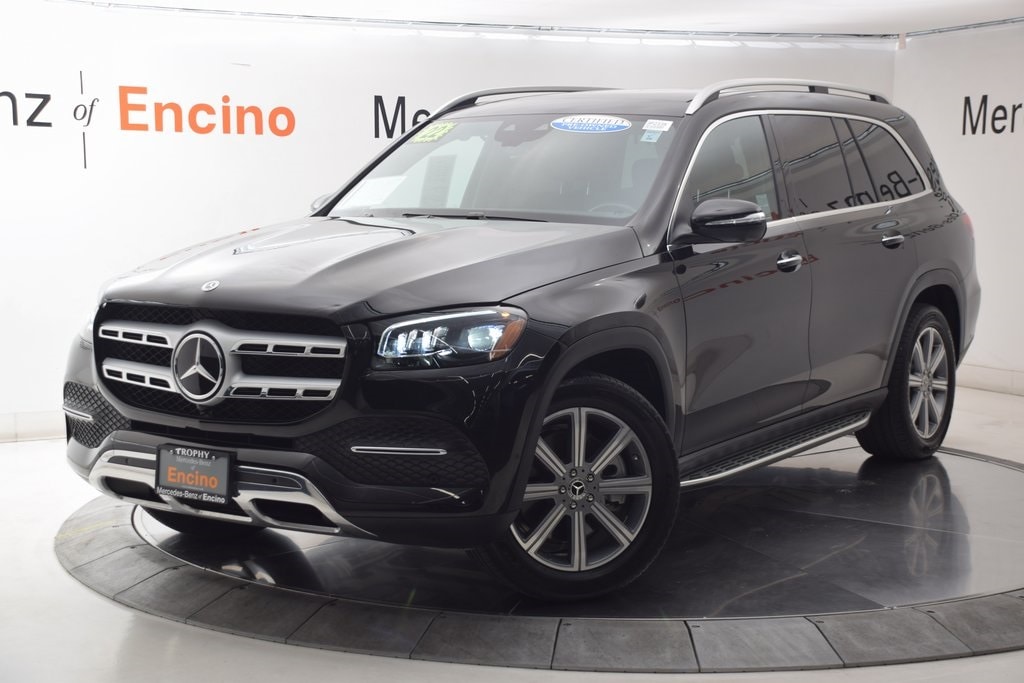 Certified 2022 Mercedes-Benz GLS GLS450 with VIN 4JGFF5KE0NA719146 for sale in Encino, CA