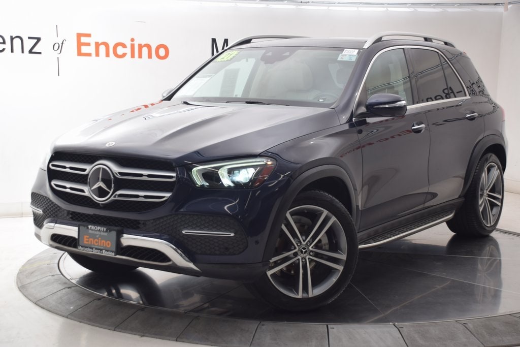 Used 2021 Mercedes-Benz GLE GLE350 with VIN 4JGFB4JB0MA490589 for sale in Encino, CA