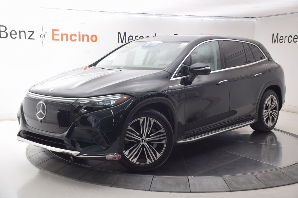 Certified 2023 Mercedes-Benz EQS SUV Base with VIN 4JGDM2DB7PA028228 for sale in Los Angeles, CA