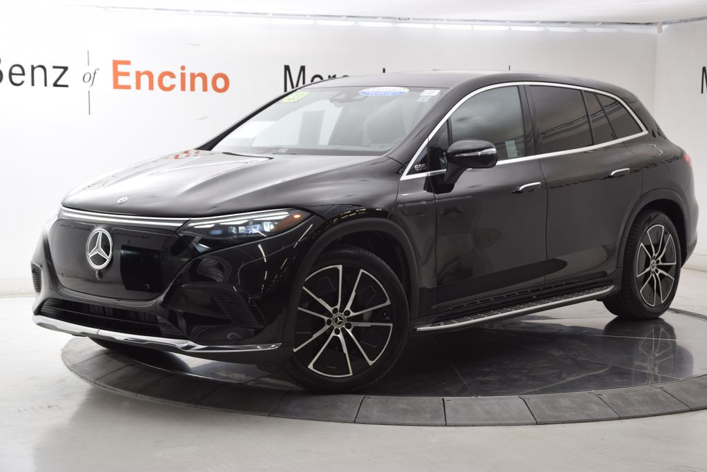 Certified 2023 Mercedes-Benz EQS SUV Base with VIN 4JGDM2DB7PA009324 for sale in Los Angeles, CA