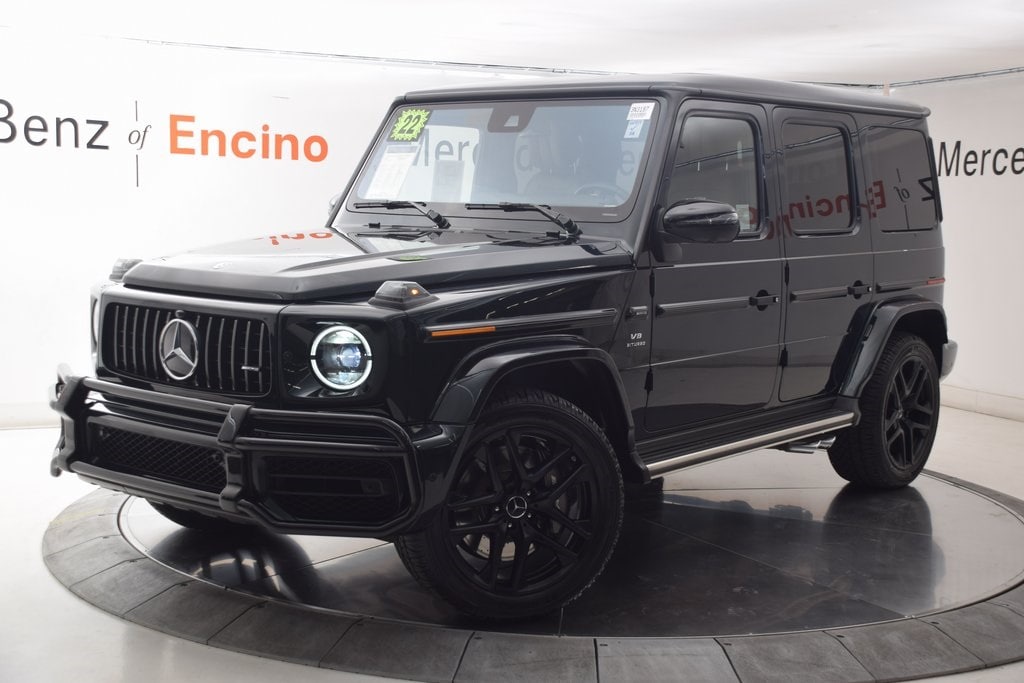 Certified 2022 Mercedes-Benz G-Class AMG G63 with VIN W1NYC7HJ2NX441930 for sale in Encino, CA