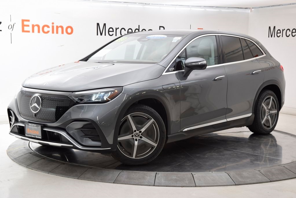Certified 2023 Mercedes-Benz EQE SUV Base with VIN 4JGGM2BB6PA014112 for sale in Los Angeles, CA