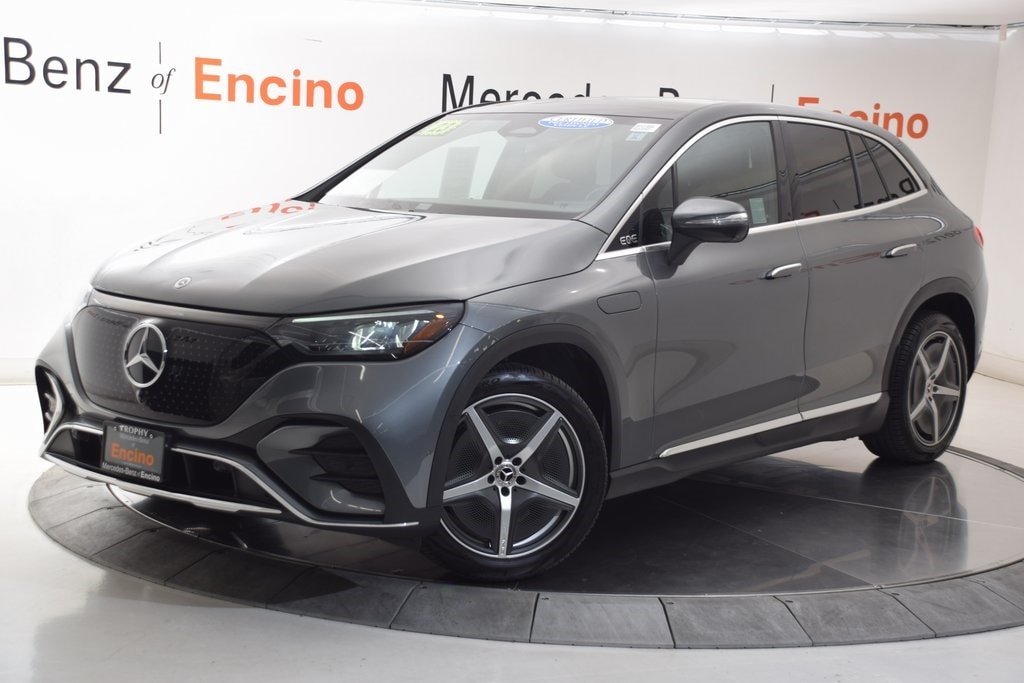 Certified 2023 Mercedes-Benz EQE SUV Base with VIN 4JGGM2BB0PA011030 for sale in Encino, CA