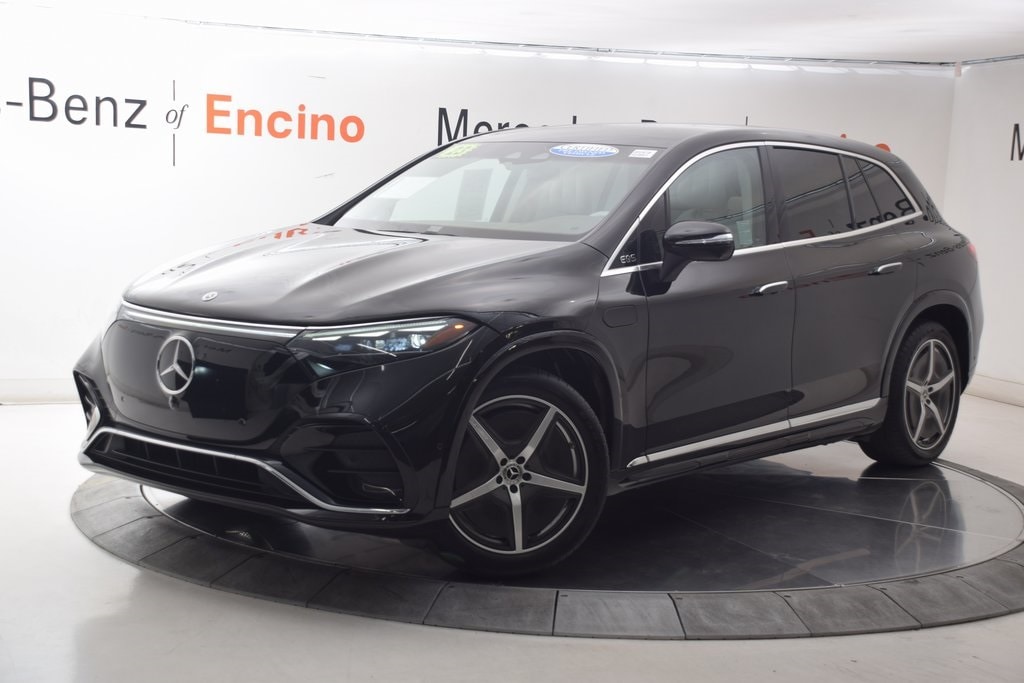 Certified 2023 Mercedes-Benz EQS SUV Base with VIN 4JGDM4EB7PA012461 for sale in Los Angeles, CA