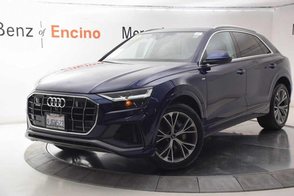 Used 2022 Audi Q8 Premium Plus with VIN WA1EVBF19ND012015 for sale in Encino, CA