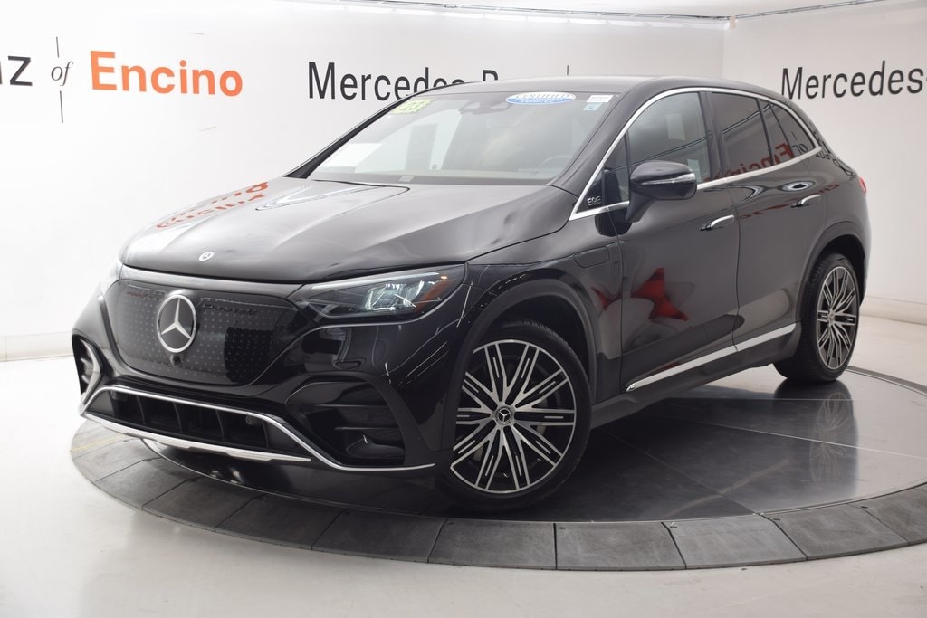Certified 2023 Mercedes-Benz EQE SUV Base with VIN 4JGGM2BBXPA013805 for sale in Los Angeles, CA