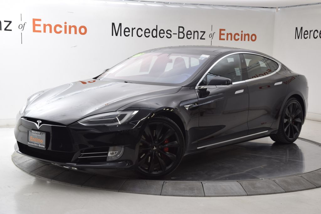 Used 2017 Tesla Model S P100D with VIN 5YJSA1E42HF219501 for sale in Los Angeles, CA