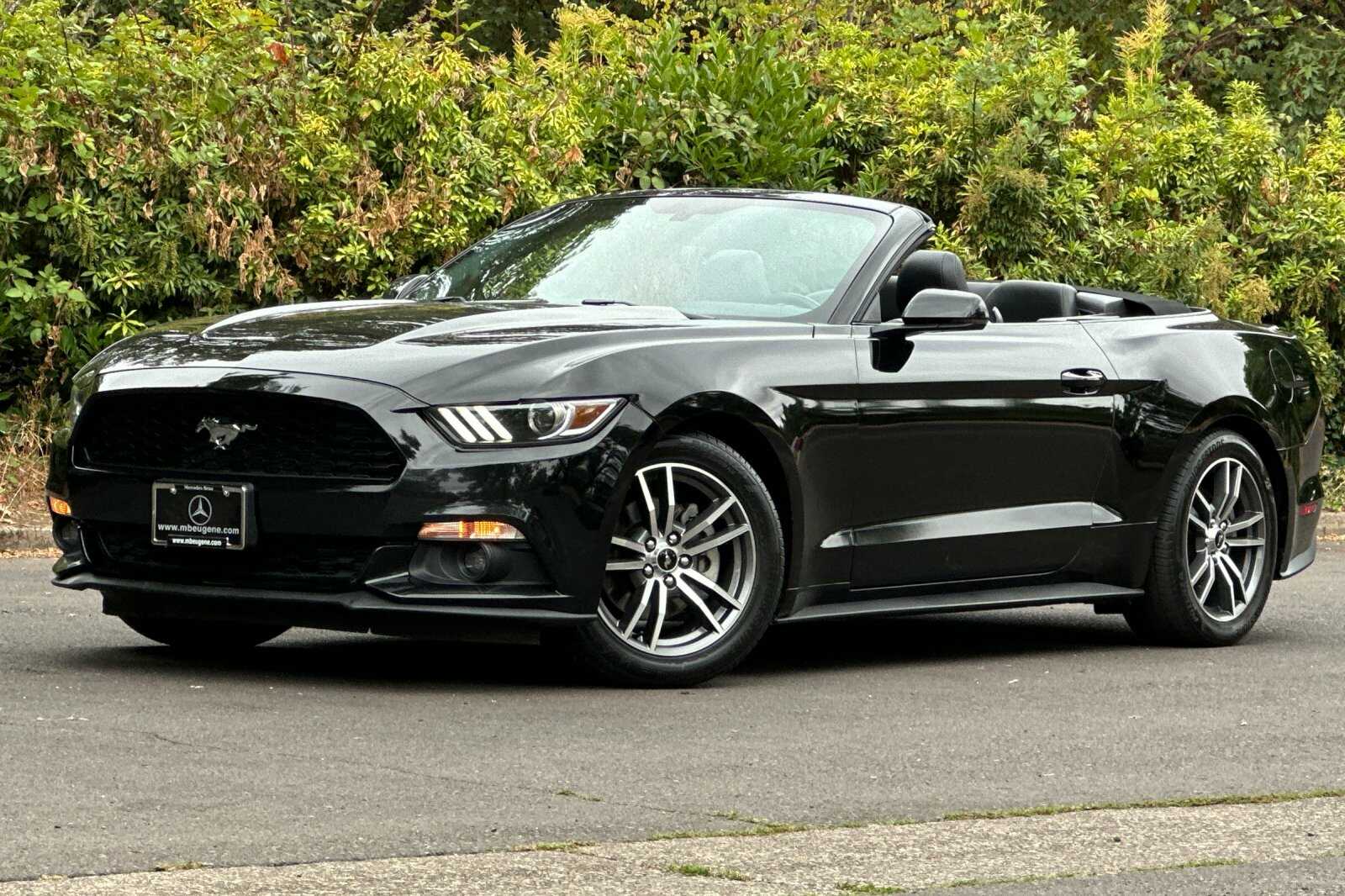 Used 2017 Ford Mustang EcoBoost Premium with VIN 1FATP8UH3H5205131 for sale in Eugene, OR