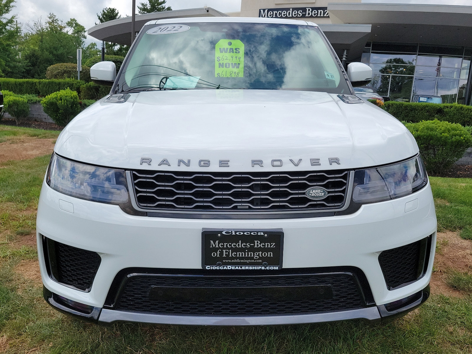 Used 2022 Land Rover Range Rover Sport HSE Silver Edition with VIN SALWR2SUXNA220395 for sale in Flemington, NJ