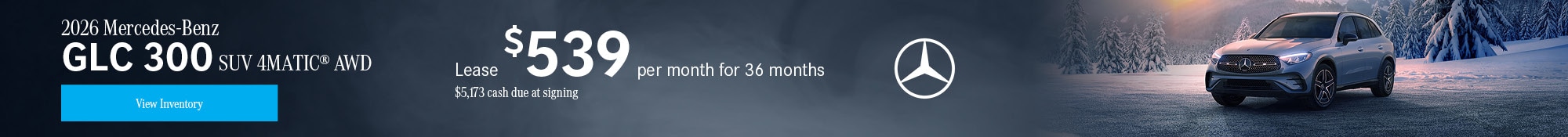 2026 Mercedes-Benz GLC 300 SUV 4MATIC® AWD