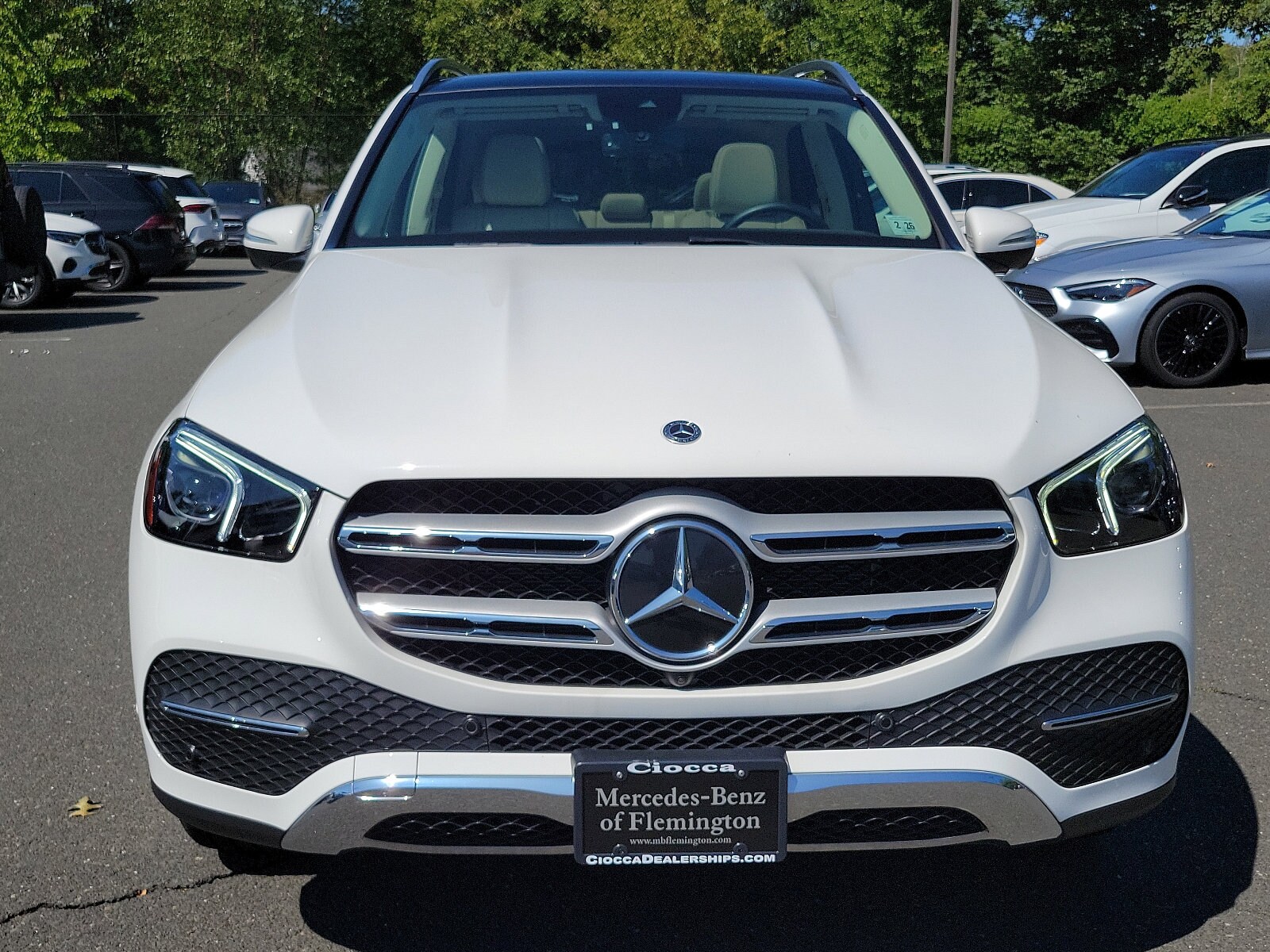 Certified 2021 Mercedes-Benz GLE GLE350 with VIN 4JGFB4KB6MA412185 for sale in Flemington, NJ