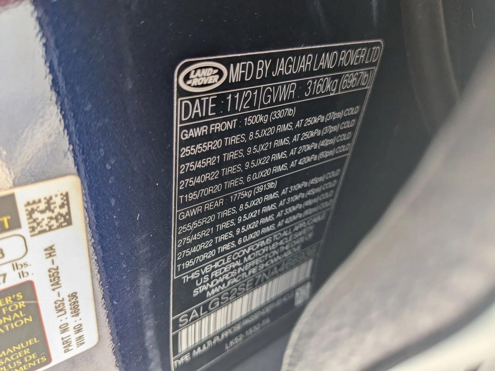 2022 Land Rover Range Rover P525 HSE HSE Westminster Edition photo 4