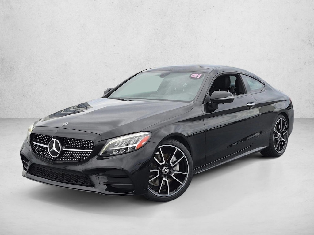 Certified 2021 Mercedes-Benz C-Class C 300 Coupe