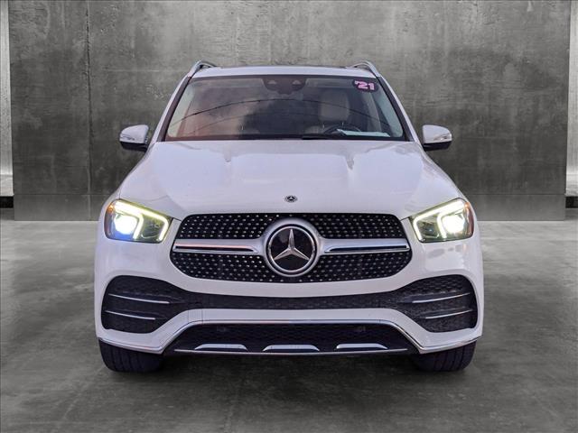 Certified 2021 Mercedes-Benz GLE GLE450 with VIN 4JGFB5KBXMA448161 for sale in Pompano Beach, FL