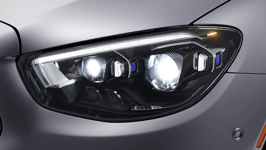 Mercedes-Benz with Follow Me Home Headlights