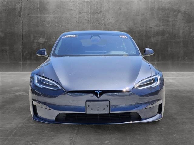Used 2021 Tesla Model S Long Range Plus with VIN 5YJSA1E55MF440156 for sale in Fort Lauderdale, FL