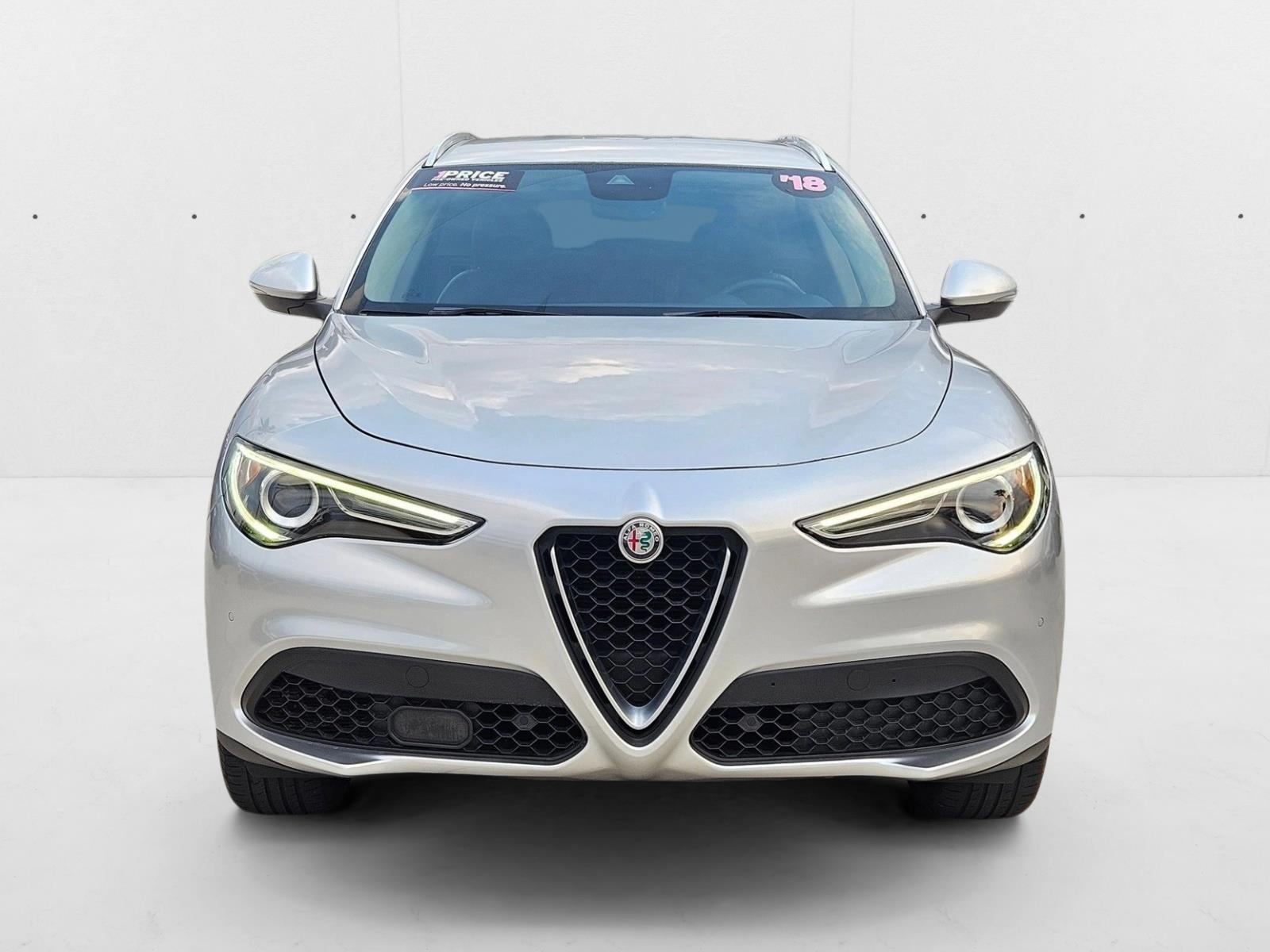 Used 2018 Alfa Romeo Stelvio Ti with VIN ZASFAKBN3J7B69019 for sale in Fort Lauderdale, FL
