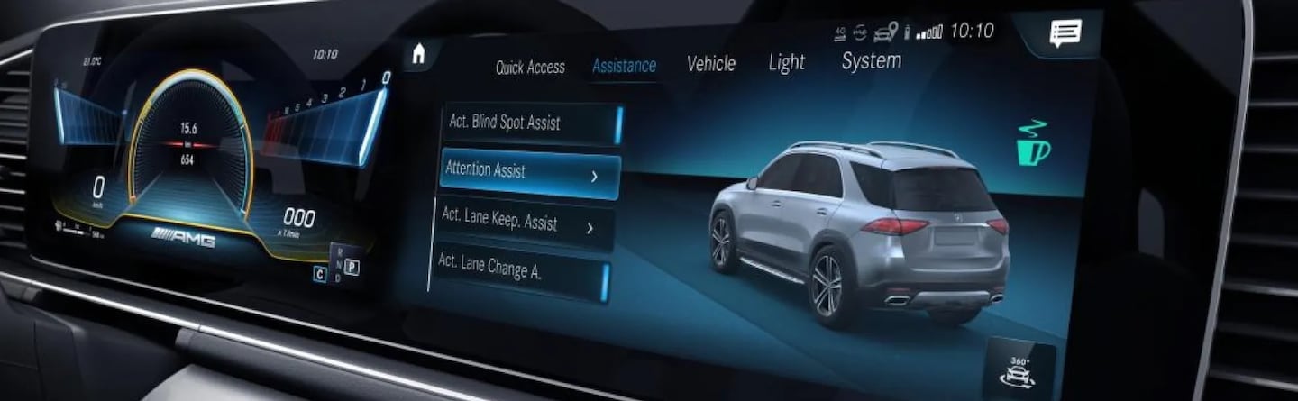 Mercedes-Benz with ATTENTION ASSIST®