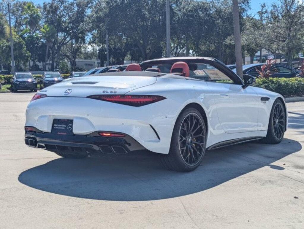 PreOwned 2025 MercedesBenz AMG SL 55 For Sale at BMW of Delray Beach VIN W1KVK8AB5SF023293