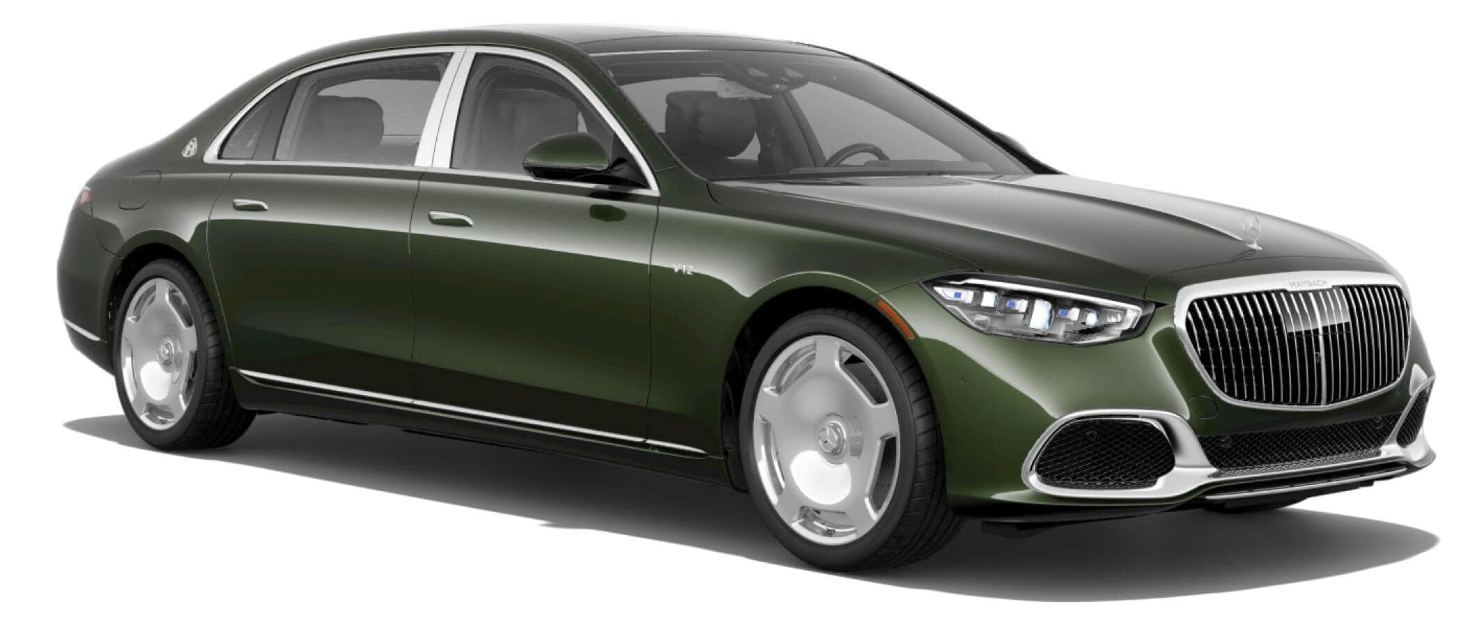 Mercedes‑Maybach S 680 MANUFAKTUR Olive Metallic
