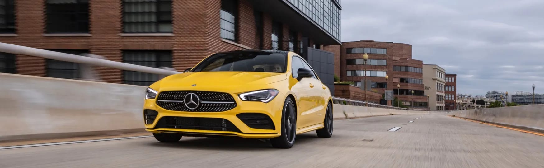 Mercedes-Benz CLA Coupe with 4MATIC® All-Wheel Drive