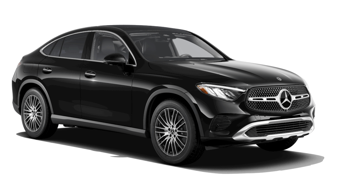 Mercedes-Benz GLC Coupe in Obsidian Black Metallic