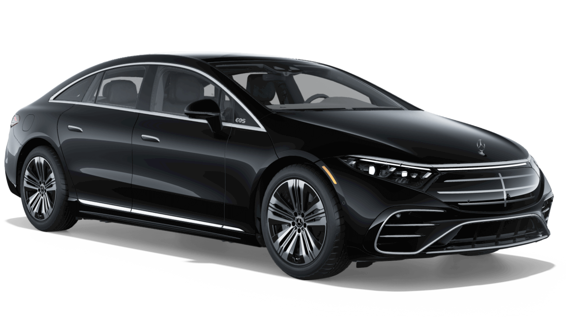 Learn about the color options of the Mercedes-Benz EQS Sedan Mercedes-Benz EQS Sedan in Obsidian Black