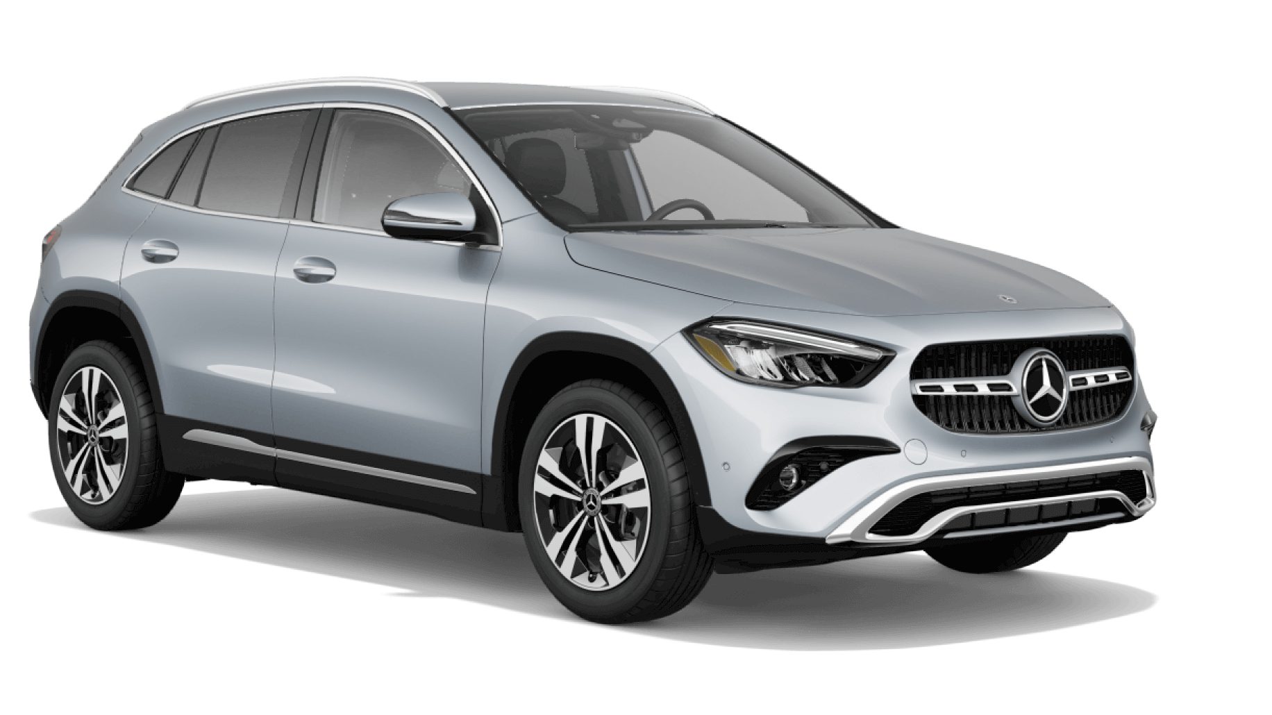 Mercedes-Benz GLA in Cirrus Silver Metallic