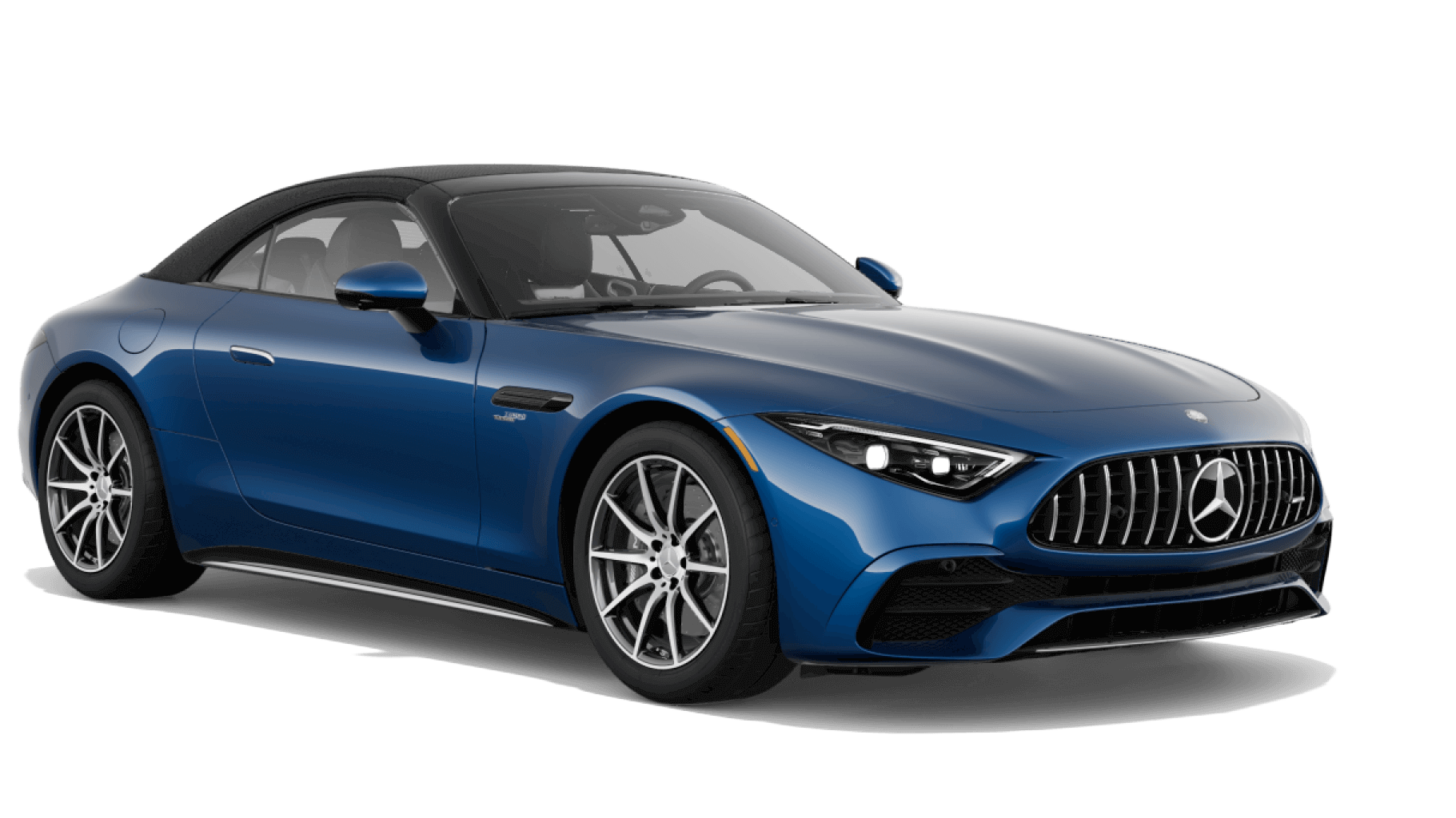 Learn about the color options of the Mercedes-AMG® SL Mercedes-AMG® SL in Starling Blue Metallic