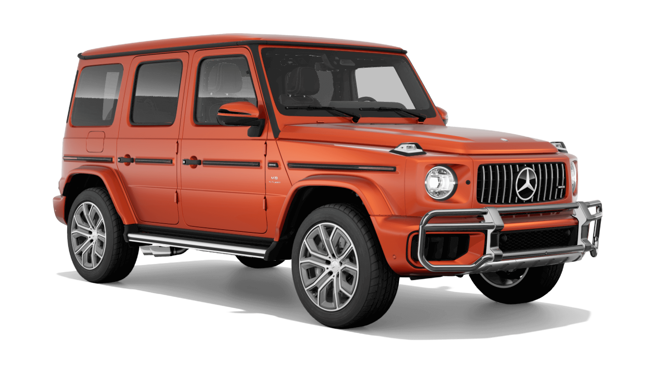 Mercedes-AMG® G 63 in MANUFAKTUR Signature Copper Orange Magno