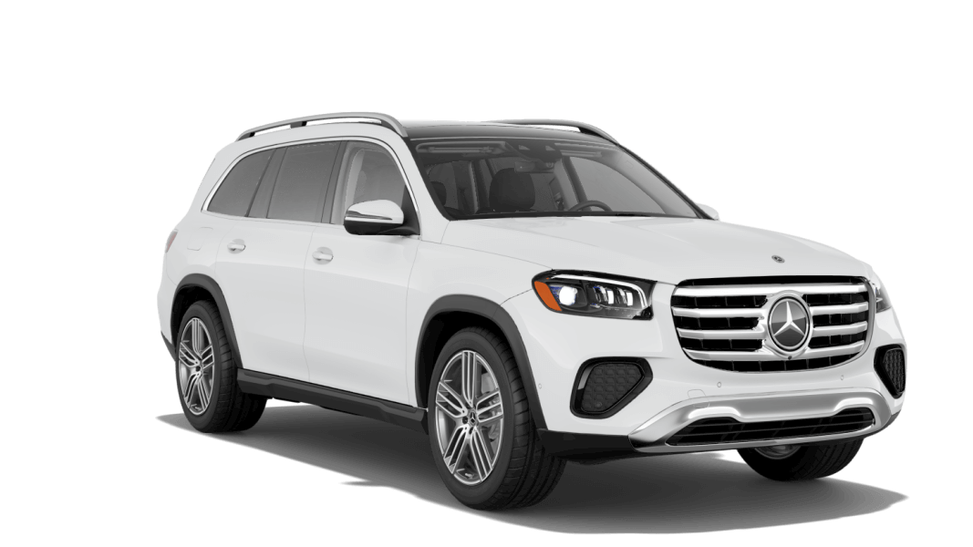 Mercedes-Benz GLS SUV in Polar White